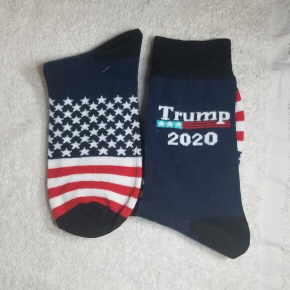 Trump 2020 Socks - Black Cuff and Toe - Picture 4 of 6